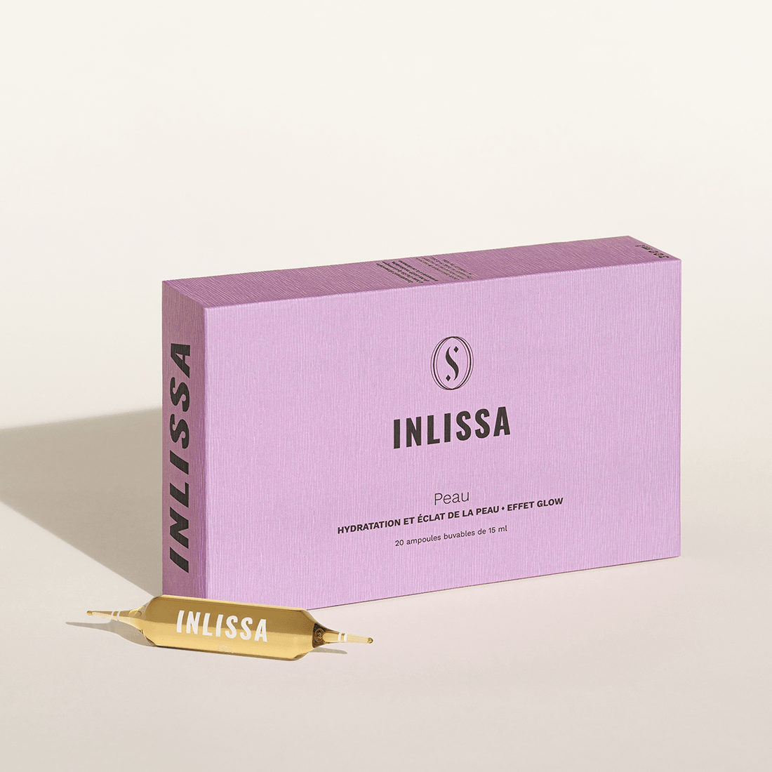 Boite de 20 ampoules complément alimentaire INLISSA - Complément alimentaire - Hydratation et éclat de la peau