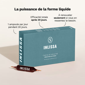 Boite de 20 ampoules complément alimentaire INLISSA - Complément alimentaire - Réduction du stress